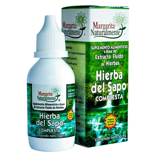 [7503003101208] Hierba sapo compuesta gotero 50mi (Margarita Naturalmente)