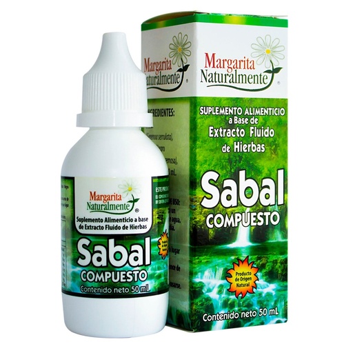 [7503003101260] Sabal compuesto gotero 50ml (Margarita Naturalmente)