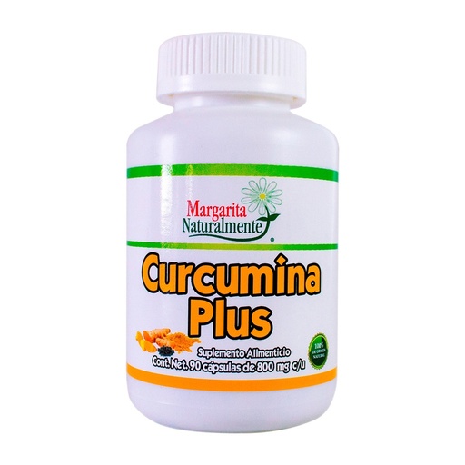 [7503003101772] Curcumina plus 90 caps (Margarita Naturalmente)