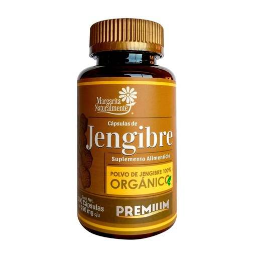[7503015365131] Jengibre 100 capsulas (Margarita Naturalmente)