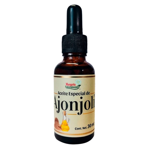 [7503015365384] Aceite de Ajonjolí 30 ml Margarita Naturalmente