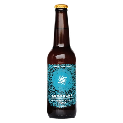 [737186865467] Te kombucha menta 355 ml (La Semilla Colectivo)