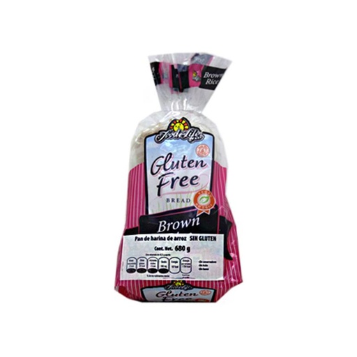 [073472001691] Pan de arroz integral sin gluten 680gr (Ezekiel)