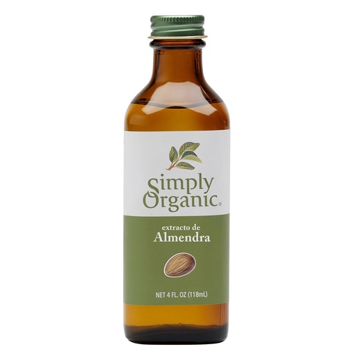 [089836185273] Extracto de Almendra Org 118 ml (Simply Organic)
