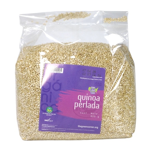[0723707900281] Quinoa Perlada Org 800 g (La Cocina Verde)