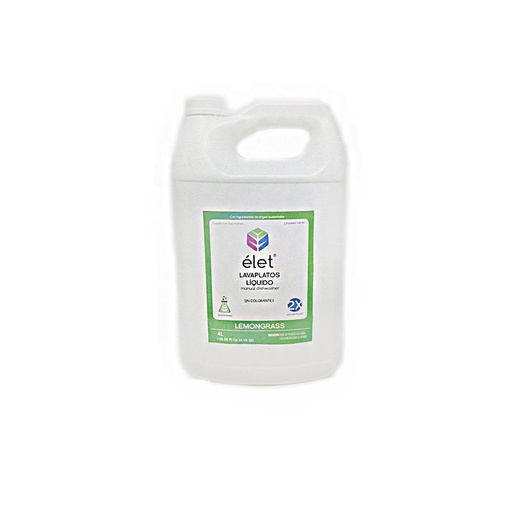 [7503022118133] Elet lavaplatos liquido lemongrass 2x 4l