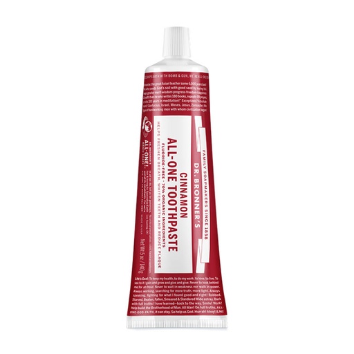 [018787500729] Pasta Dental Canela (Dr Bronners)