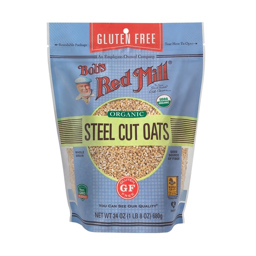 [039978013859] Avena Orgánica de Corte Afilado GF 680g (Bobs Red Mill)