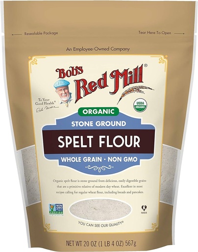 [039978118943] Harina de Espelta Org 567 g (Bobs Red Mill)