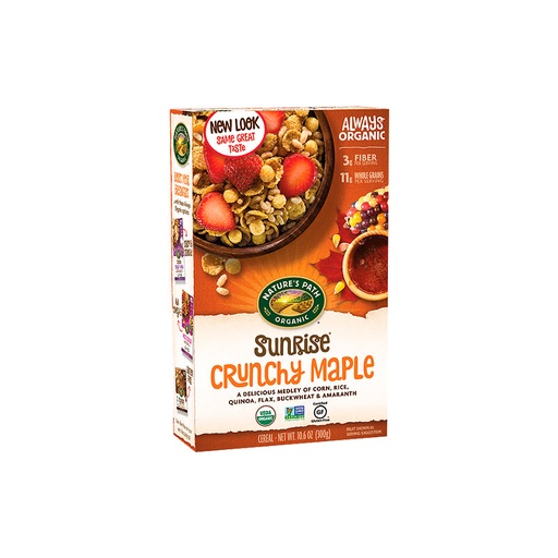 [058449771531] Cereal de Maiz Y Arroz con Maple 300g (Natures Path)