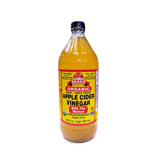 [074305200014] Vinagre de Sidra de Manzana 946 Ml (Bragg)