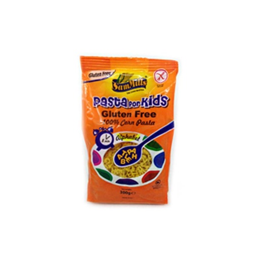 [5948935003589] Pasta de maíz alfabeto 300gr (Sam Mills)