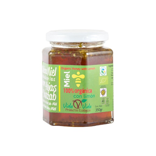 [61966] Miel con limón 350gr (Vida Vida)