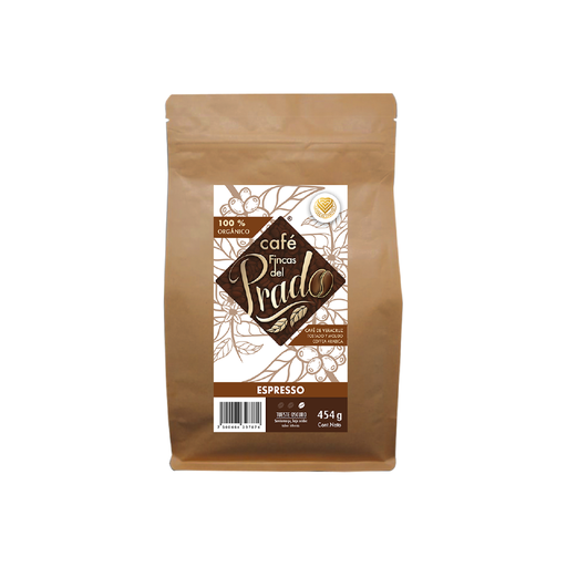 [7500464397874] Café Espresso Tueste Oscuro Org. 454 G (Fincas del Prado)