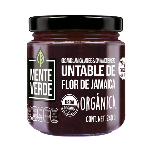 [7503013909474] Untable de Flor de Jamaica 240 g Mente Verde