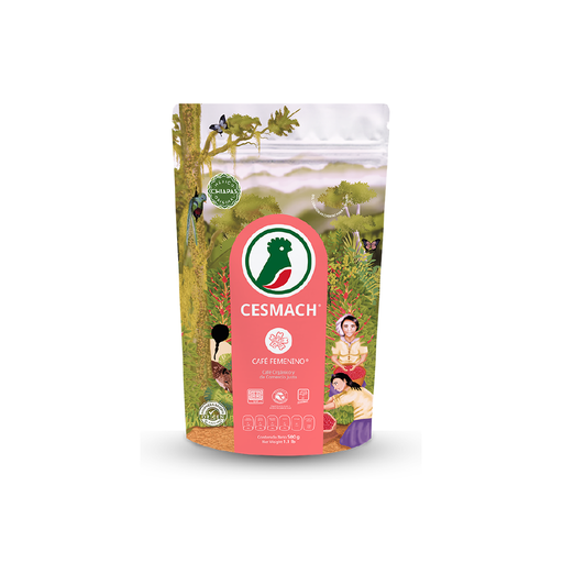[7503020206061] Café Femenino en Grano Orgánico 500g (CESMACH)