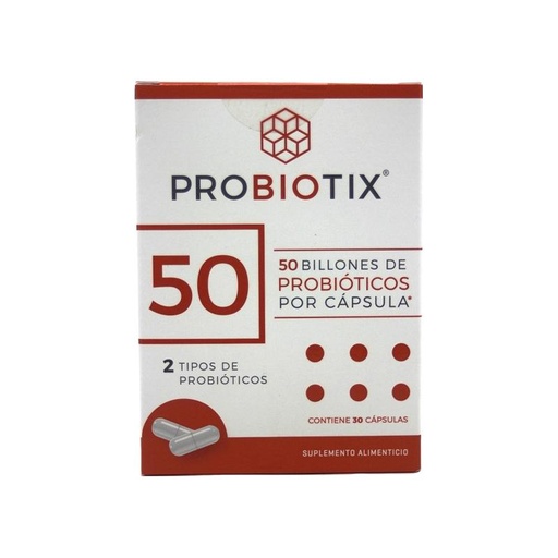 [7503020717505] Probiotix 50 30 Caps (Probiotix)