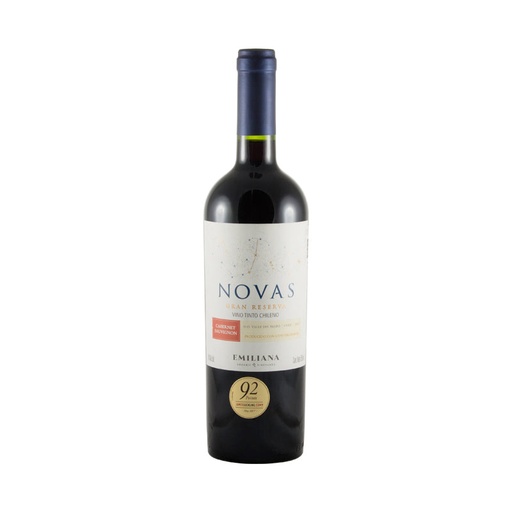 [7804320120904] Vino Tinto Cabernet Sauvignon 750 ml (Novas)