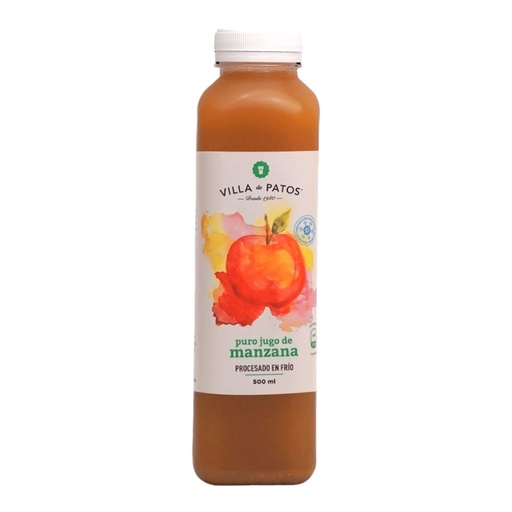 [7503008497443] Jugo de Manzana 500 ml (Villa de Patos)