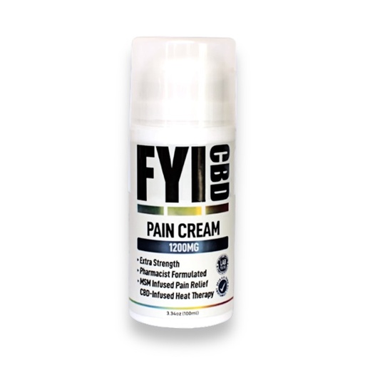 [850005929666] Crema para Dolor de CBD 1200mg 100 ml (FYI CBD)