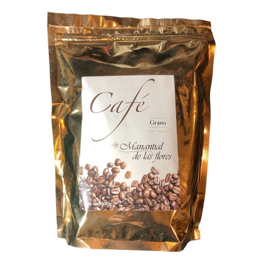 [7503020772962] Cafe organico en Grano 500 g (Manantial de las Flores)