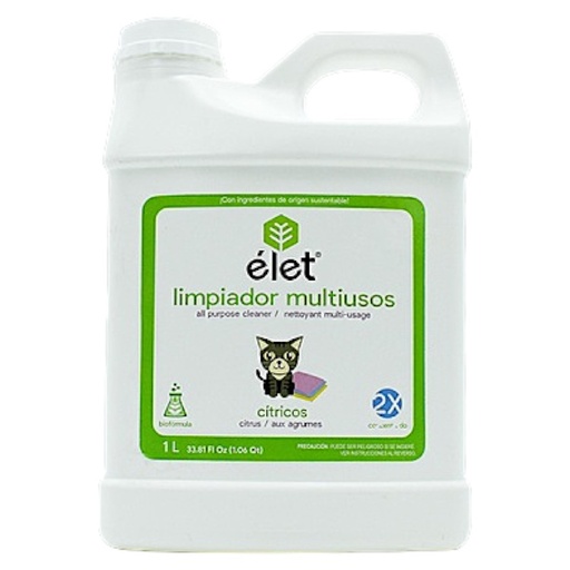 [7503022118089] ELET Limpiador Multiusos Cítricos 1L (ELET)