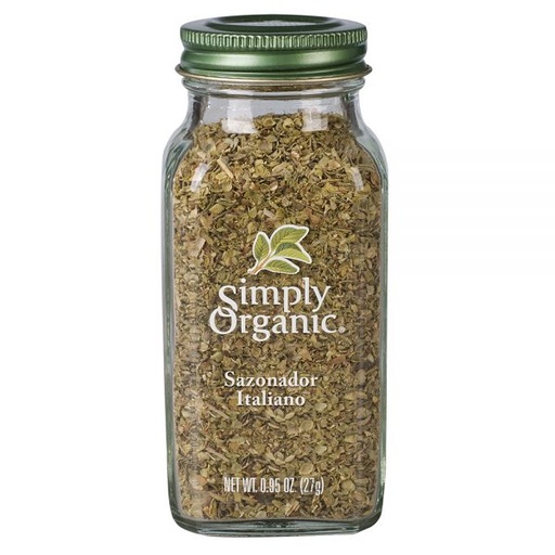 [089836186065] Sazonador Italiano 27 g (Simply Organic)